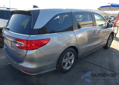 2020 Honda Odyssey Ex-L/Ex-L W/Navi Res from USA, damaged, VIN 5FNRL6H73LB065076